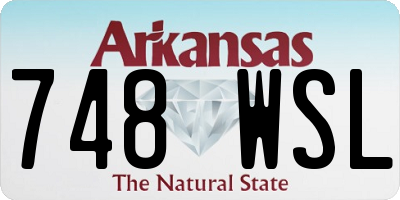 AR license plate 748WSL