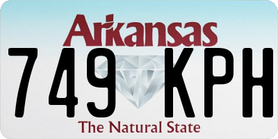 AR license plate 749KPH