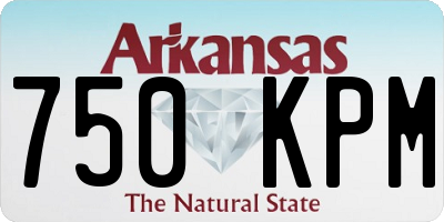 AR license plate 750KPM