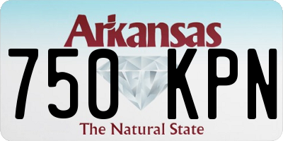 AR license plate 750KPN