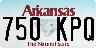 AR license plate 750KPQ