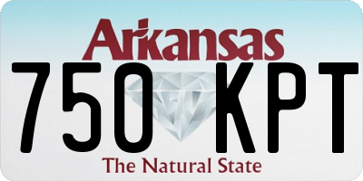 AR license plate 750KPT