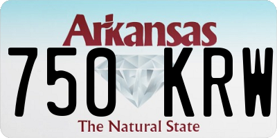 AR license plate 750KRW