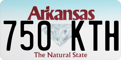 AR license plate 750KTH