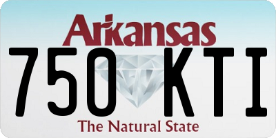 AR license plate 750KTI