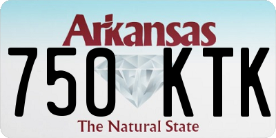 AR license plate 750KTK