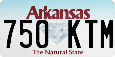 AR license plate 750KTM