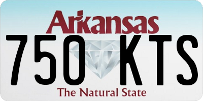 AR license plate 750KTS