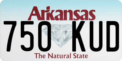 AR license plate 750KUD