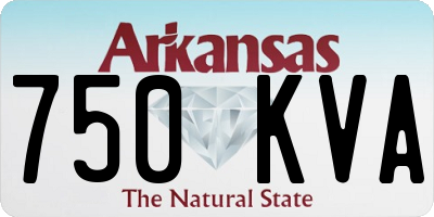 AR license plate 750KVA