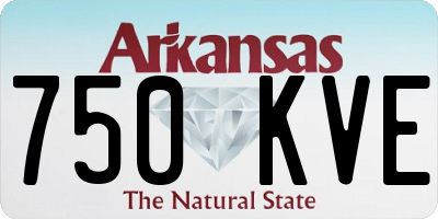 AR license plate 750KVE
