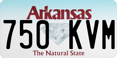 AR license plate 750KVM