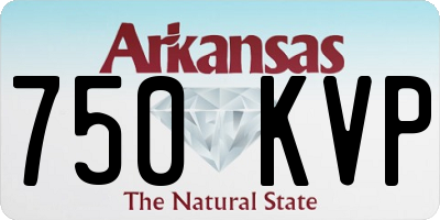 AR license plate 750KVP