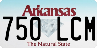 AR license plate 750LCM