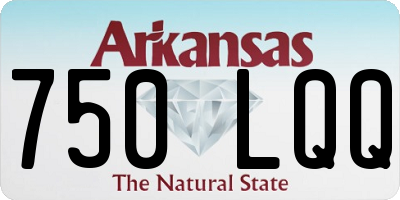 AR license plate 750LQQ