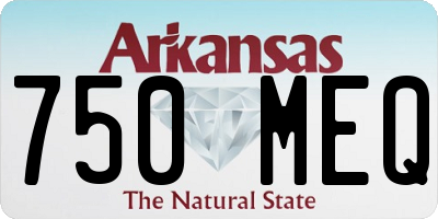 AR license plate 750MEQ