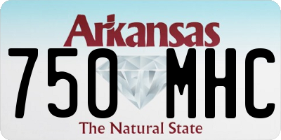 AR license plate 750MHC