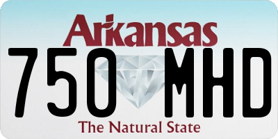 AR license plate 750MHD