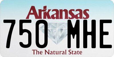 AR license plate 750MHE