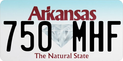 AR license plate 750MHF