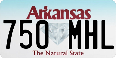 AR license plate 750MHL