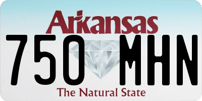 AR license plate 750MHN