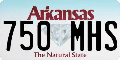 AR license plate 750MHS