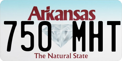 AR license plate 750MHT