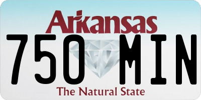 AR license plate 750MIN