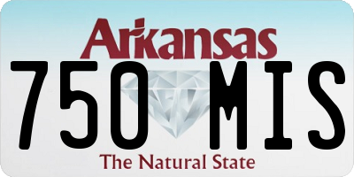 AR license plate 750MIS