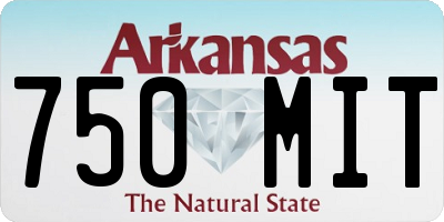 AR license plate 750MIT