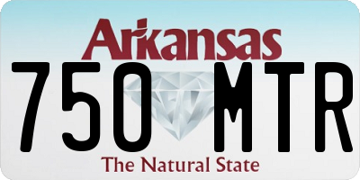 AR license plate 750MTR