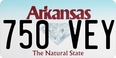 AR license plate 750VEY