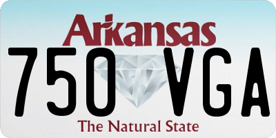 AR license plate 750VGA