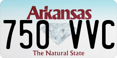 AR license plate 750VVC