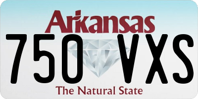 AR license plate 750VXS