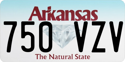 AR license plate 750VZV