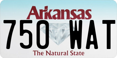 AR license plate 750WAT