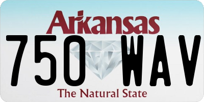 AR license plate 750WAV