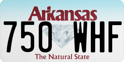 AR license plate 750WHF