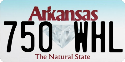 AR license plate 750WHL