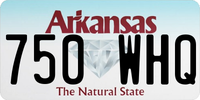 AR license plate 750WHQ