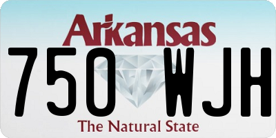 AR license plate 750WJH