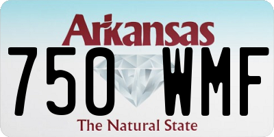AR license plate 750WMF