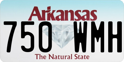 AR license plate 750WMH