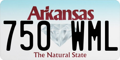 AR license plate 750WML