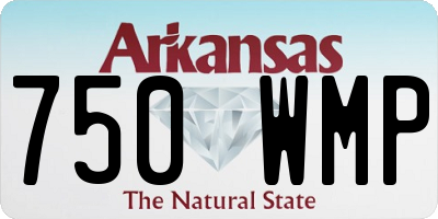AR license plate 750WMP