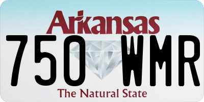 AR license plate 750WMR