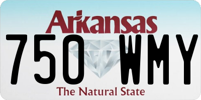 AR license plate 750WMY
