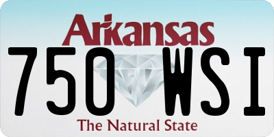 AR license plate 750WSI
